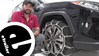 etrailer | 2020 Toyota RAV4 Titan Chain Snow Tire Chains: Complete Installation
