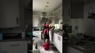 Having 1 is a pet. 2 is a zoo! 😅 #family #funny #toddler #newborn #americanabroad #uk