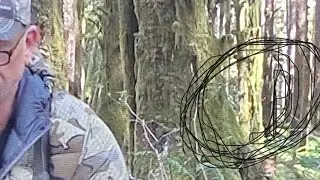This HUGE Hairy Non Human PERSON Ran Right Up On This Hunter To 10 Yards  And Stared