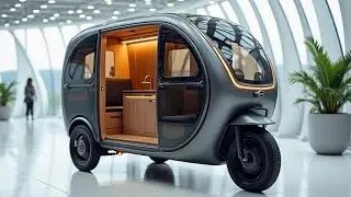 STEALTH MODE ACTIVATED: Testing the 2026 Matte Gray RV Trike Camper!@AutoCar192