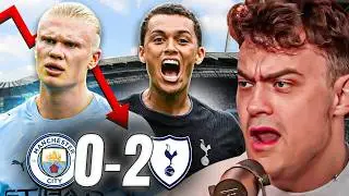 Man City 0-2 Tottenham Reaction