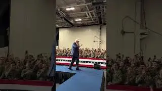 Trump dances to 'YMCA' on visit to US aircraft carrier in Japan