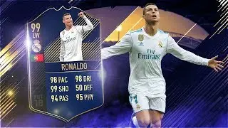 FIFA 18 TOTY Ronaldo Review - 99 Team of the Year Cristiano Ronaldo Player Review - FIFA 18 GAMEPLAY