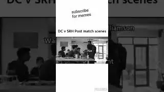 dc vs srh post match scenes #dcvssrh #kanewilliamson #davidwarner #ipl2022