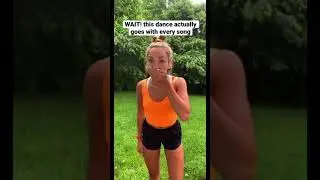 this dance goes with every song!!😱 #shorts