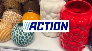 Action piękne wazony i doniczki/Przegląd dekoracji w Action