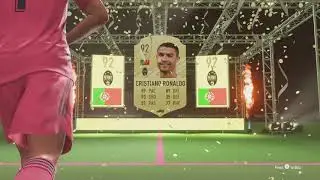 Packing Ronaldo in a 83+ one player pack FIFA 21