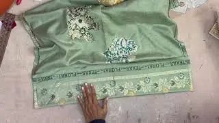 Winter printed suit, length problem solution, very easy way