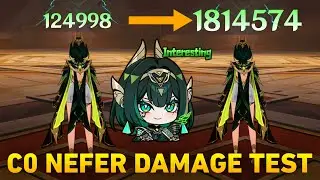 C0 NEFER: THE ULTIMATE SHOWCASE & DAMAGE TEST | GENSHIN IMPACT