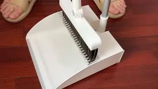 Broom And Dustpan Set Unbox And Demo - Does It Work？