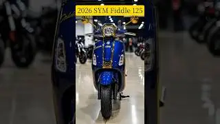 2026 SYM Fiddle 125 Review | Retro Style Meets Modern Performance | Full Specs