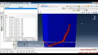 Малоцикловая усталость 3D (5000 циклов) ABAQUS