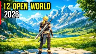 Top 12 INSANE OPEN WORLD GAMES for Android 2026 & iOS | AMAZING !! (RPG, MMORPG, Adventure)