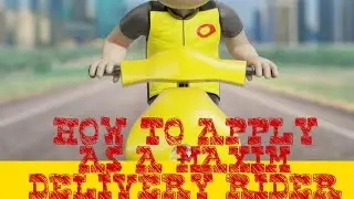 HOW TO APPLY AS A MAXIM DELIVERY RIDER