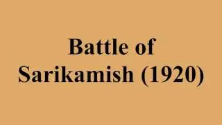 Battle of Sarikamish (1920)
