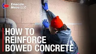 Reinforce Bowed Concrete & Masonry: Titan Carbon Fiber Strap Tutorial
