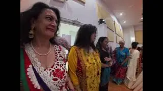  Navratri Garba at Hindu mandir Daytona beach fl
