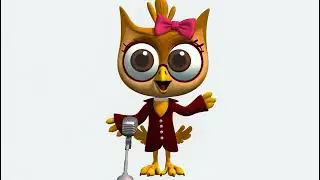 Ms  Owl Says Hello, Fun song, kids videos for kids, kids songs, kids cartoons, kids tv, kids movies