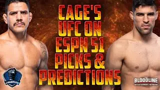 UFC on ESPN 51: Vicente Luque vs Rafael Dos Anjos Picks & Predictions #ufcpredictions #trending #mma