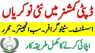 Deputy Commissioner Manshera DC Jobs 2021 | Latest Govt Jobs in Pakistan 2021
