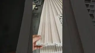 Wpc panel#wpc #wpcwallpanel  #upvcprofile #cnc #wallpanel #factory #wallcoverings #machine #wall