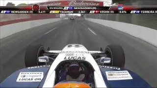 OnBoard Josef Newgarden @ Toronto 2011