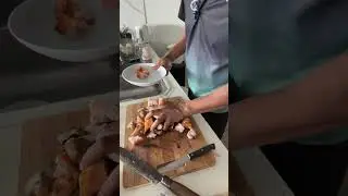 Goat feet soup