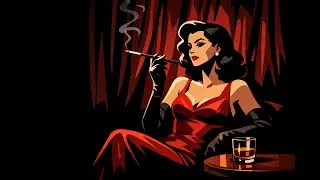 Sensual Jazz 1940 retro at Night Intimate Soulful