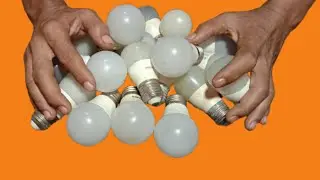 jangan pernah beli bohlam LED Baru/cukup gunakan trik ini untuk menghidupkan kembali bohlam LED lama