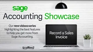 Sage Accounting   Record a Sales Invoice