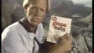 1984 Post Grape Nuts cereal commercial.