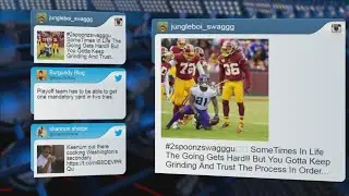 #JointheHuddle social media moments after the loss to Vikings
