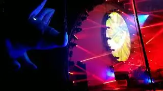 Brit Floyd at Hertz Arena spectacular light show and giant pig.