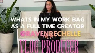 What&rsquo;s in my bag as a full time content creator 