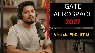 GATE Aerospace Engineering 2027 | New Batch complete details | Viru Sir PhD IIT Madras