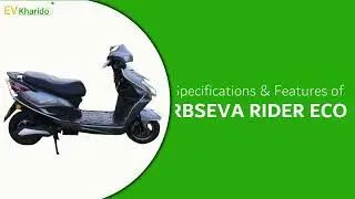 RBSeva Rider Eco electric scooter features and specifications