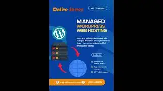 Supercharge Your Website with Managed WordPress Hosting | Onlive Server #onliveserver #webhosting