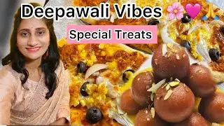 🎇 Diwali Special Treats | Gulab Jamun Sweet & Veggie Pizza Fun | Hello Reetika