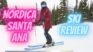 Nordica Santa Ana 88 Women's Ski Review || Skiing on Whistler Blackcomb Mountain!