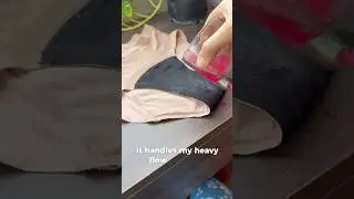 Best period panty for heavy flow | trying ​⁠​⁠@my.mahina period panty