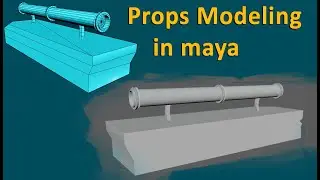How To Make Game Ready Assets/Asset modeling/Modeling simple 3D Props in Maya ( ** )