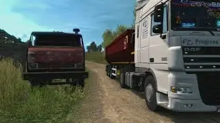 ВЛОГ  С РЕЙСА/ЕДЕМ ПО УЖАСНЫМ  ДОРОГАМ/РП/ЕТС 2