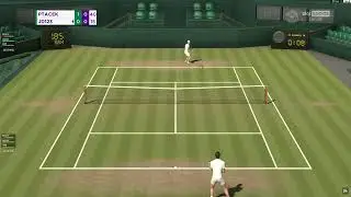 Tennis Elbow 4 WTSL Wimbledon R32 @ptacek (N. Djokovic) vs @jd123 (T. Paul)