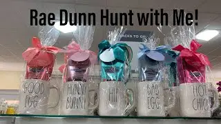 RAE DUNN HUNT WITH MY HUSBAND AND I // at HomeGoods and TJ Maxx!