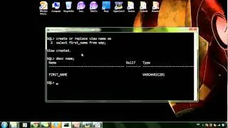 ORACLE SQL 41: Create & Drop View