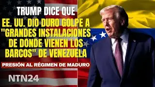 Trump dice que EEUU dio duro golpe a 