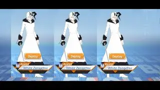 Unlock 3 White Zangetsu - Bleach Mobile 3D