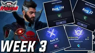 [Marvel Future Revolution] 3rd Week Reset Rank Rewards Are So Good! Testing My Luck With RNG