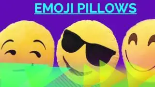Emoji pillow swag!!!!! Why should you buy one??