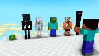 Monster School - FAT 2 FIT CHALLENGE 4 - Minecraft Animation